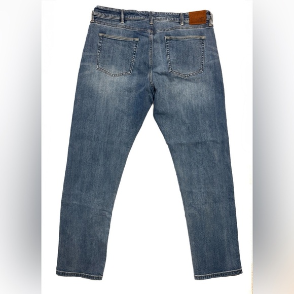 Flint And Tinder Slim Fit Blue Jeans Size 38x32 - Picture 4 of 7